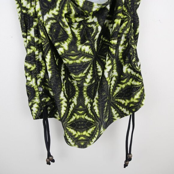 LA VIE EN ROSE Geo Patterned Multicolor Swimsuit Top Size Large - Picture 5 of 9